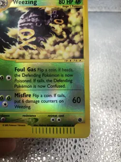 Pokemon TCG - Weezing 70/165 Expedition Reverse Holo Rare Card LP-NM! - Image 4