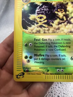 Pokemon TCG - Weezing 70/165 Expedition Reverse Holo Rare Card LP-NM! - Image 5