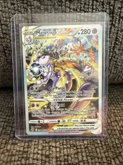 Mewtwo VSTAR Crown Zenith: Galarian Gallery Ultra Rare Card #GG44/GG70 - Image 1