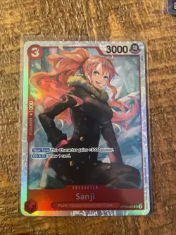 Sanji OP10-005 SR Royal Blood Foil One Piece CCG TCG Card Game - Image 1