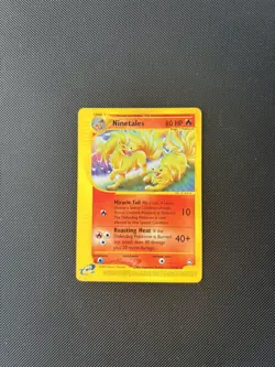 Pokemon Card Aquapolis E Series Ninetales 25/147 WOTC Rare - Image 3