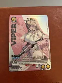 Viper 014 U* GODDESS OF VICTORY NIKKE Union Arena English Card - Image 1