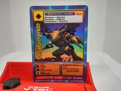 Lot Of Digimon MetalGreymon Including DW-01 Rare Holo Card PS Promo Bandai 1999 - Image 3