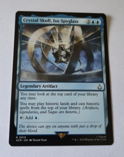 MtG Crystal Skull, Isu Spyglass (ACR-0015) Rare English MINT - Image 1