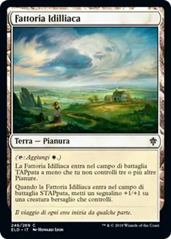 MTG 2x IDYLLIC GRANGE EXC - FATTORIA IDILLIACA - ELD - MAGIC - Image 1