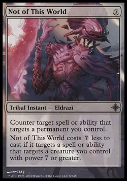 MTG NOT OF THIS WORLD EXC - NON DI QUESTO MONDO - ROE - MAGIC - Image 1