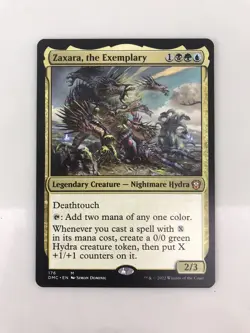 Zaxara the Exemplary MTG Magic the Gathering Card NM Near Mint Dominaria DMC - Image 1