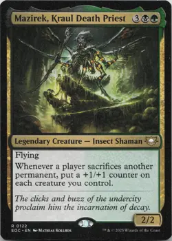 Mazirek, Kraul Death Priest R Commander: Edge of Eternities 122 NM MTG - Image 1