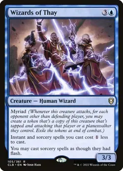 Wizards of Thay - 105/361 - Rare - Commander Legends CLB MTG - Image 1