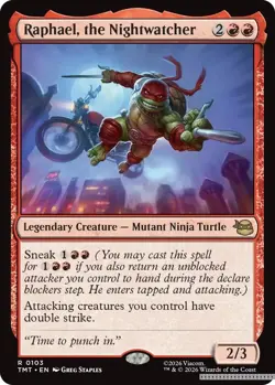 TCG MTG Raphael, the Nightwatcher [TMT - 103] - NM [Normal] - Image 1