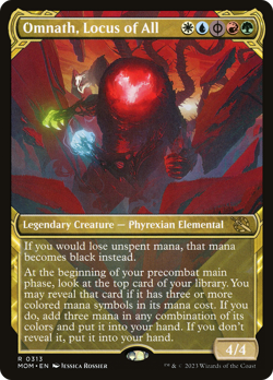 Omnath, Locus of All (Showcase Planar Booster Fun) [March of the Machine] - Image 1