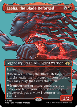 Laelia, the Blade Reforged (Borderless) [Modern Horizons 3] - Image 1