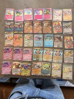 Huge Pokemon EX / V / Mega EX Lot of 170cards NM 2022-2026 - Image 3