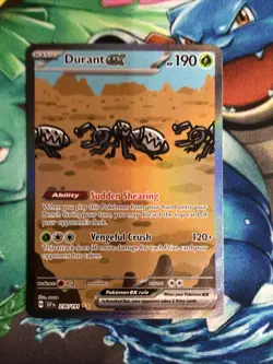 Pokemon Durant EX 236/191 SV08 Surging Sparks Rare Holo 190 HP 120+ ATK - Image 1