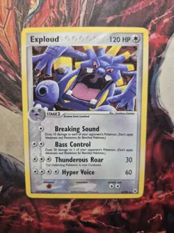 Pokemon TCG Exploud Holo Rare Holofoil Hidden Legends 6/101 LP - Image 1