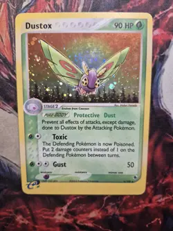 Dustox 6/109 Rare Holo Ex Ruby & Sapphire Pokemon Card LP/MP - Image 1