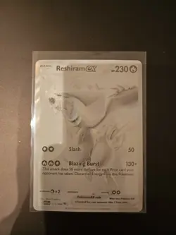 Pokemon TCG Reshiram EX White Flare Rare English Card 173/086 - Image 2