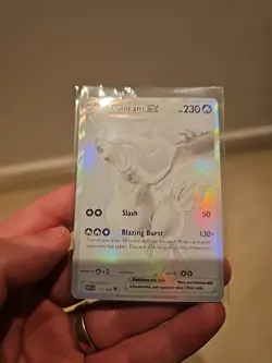 Pokemon TCG Reshiram EX White Flare Rare English Card 173/086 - Image 3