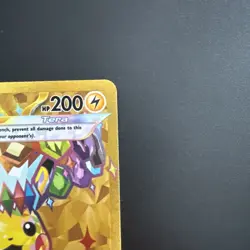 Pokemon TCG Sv08: Surging Sparks Pikachu EX 247/191 Gold Hyper Rare Holo - Image 3