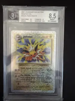 Pokemon Card Jolteon Reverse Holo 14/110 | Legendary Collection | BGS 8,5 - Image 1