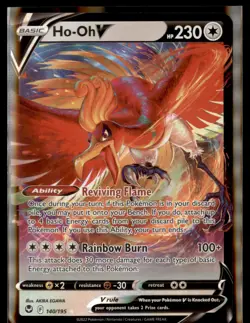 Ho-Oh V - Pokemon SWSH12: Silver Tempest 140/195 - Image 1