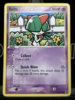 RALTS 81/113 EX Delta Species 2005 Common Pokemon TCG Regular NM - Image 3