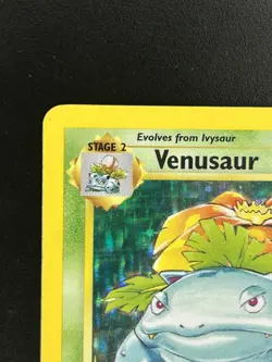 Pokemon TCG - Venusaur MP Holo Rare 15/102 | Base Set - Image 3