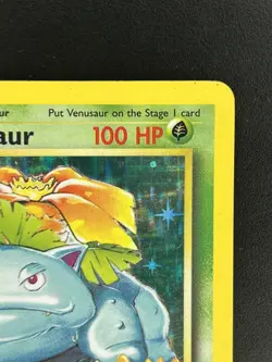 Pokemon TCG - Venusaur MP Holo Rare 15/102 | Base Set - Image 4
