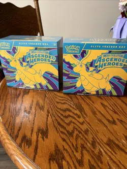2x Pokemon Mega Evolution Ascended Heroes ETB Elite Trainer Box - New & Sealed - Image 1
