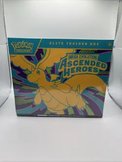 2x Pokemon Mega Evolution Ascended Heroes ETB Elite Trainer Box - New & Sealed - Image 2