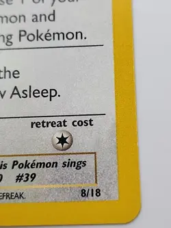 Pokemon Southern Islands Jigglypuff 8/18 Vintage WotC Promo - Image 3