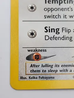 Pokemon Southern Islands Jigglypuff 8/18 Vintage WotC Promo - Image 4