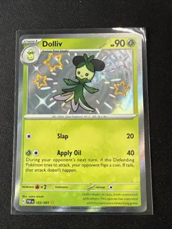 Dolliv 103/091 - Paldean Fates Shiny Rare Holo Pokemon TCG NM - Image 1