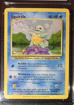 2023 POKEMON CLB-CLASSIC BLASTOISE & SUICUNE EX DECK #001 SQUIRTLE CGC 9 - Image 4