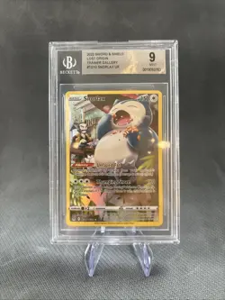 2022 POKEMON SWORD & SHIELD LOST ORIGIN TRAINER GALLERY #TG10 SNORLAX UR BGS 9 - Image 1