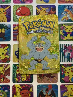 Pokemon 151 Vintage Pocket Monsters Vending HOLO Prism Sticker 2000 Nintendo - Image 3