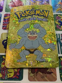 Pokemon 151 Vintage Pocket Monsters Vending HOLO Prism Sticker 2000 Nintendo - Image 4