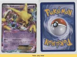 Alakazam EX Pokemon XY Fates Collide #25 READ 2f4 - Image 3