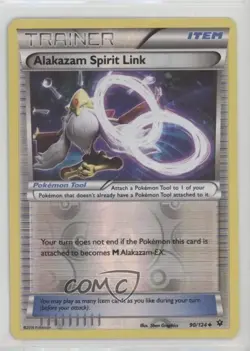 Alakazam Spirit Link Reverse Foil Pokemon XY Fates Collide #90 - Image 1
