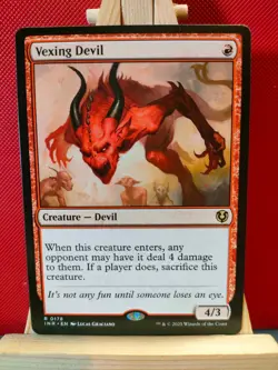 Vexing Devil - Innistrad Remastered - Rare - NM - MTG - Image 1