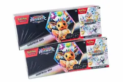 Pokemon Prismatic Evolutions Surprise Box Booster Bundle Eevee Promo - Image 1