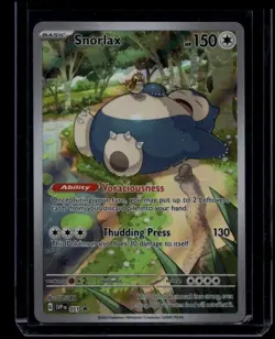 Pokemon TCG Snorlax 051 Scarlet & Violet Promo NM - Image 1