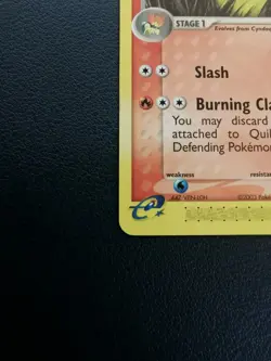 Pokemon Card Quilava 51/100 EX Sandstorm Uncommon - Image 4