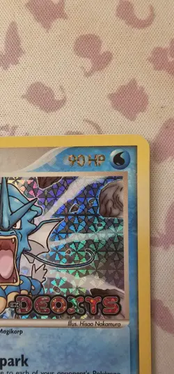 Gyarados 8/107 – 2005 Pokemon EX Deoxys Holo Rare Vintage NM/LP - Image 4