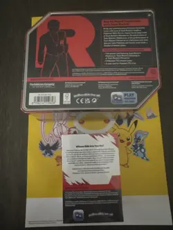 Pokemon Destined Rivals Collector's Tin and Booster Bundle with Mewtwo Promo - Image 2