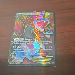 Pokemon Hydreigon EX 180 HP Full Art Ultra Rare Holo 103/108 Roaring Skies TCG - Image 1
