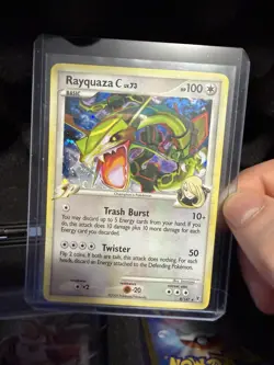 Pokemon Rayquaza C 8/147 Supreme Victors Holo with rare swirl - Image 1