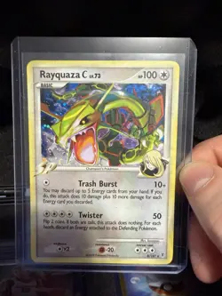 Pokemon Rayquaza C 8/147 Supreme Victors Holo with rare swirl - Image 2