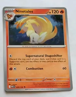 Ninetales 020/132 Non-Holo Mega Evolution Pokemon TCG - NM/M - Image 1