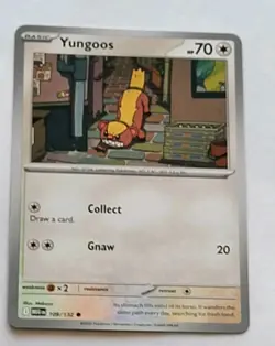 Yungoos - 109/132 - Common - Near Mint Pokemon TCG - Image 1